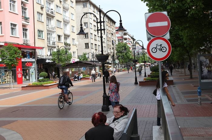 Столичният булевард “Витоша” запазва нивата на наемите от миналата година.