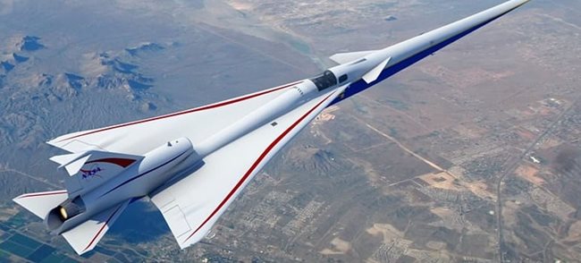 X-59  Снимка: Lockheed Martin