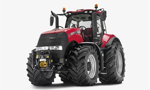 Тракторът за по-големи стопанства Magnum CVX, върху който е базирана концепцията "автономен трактор"