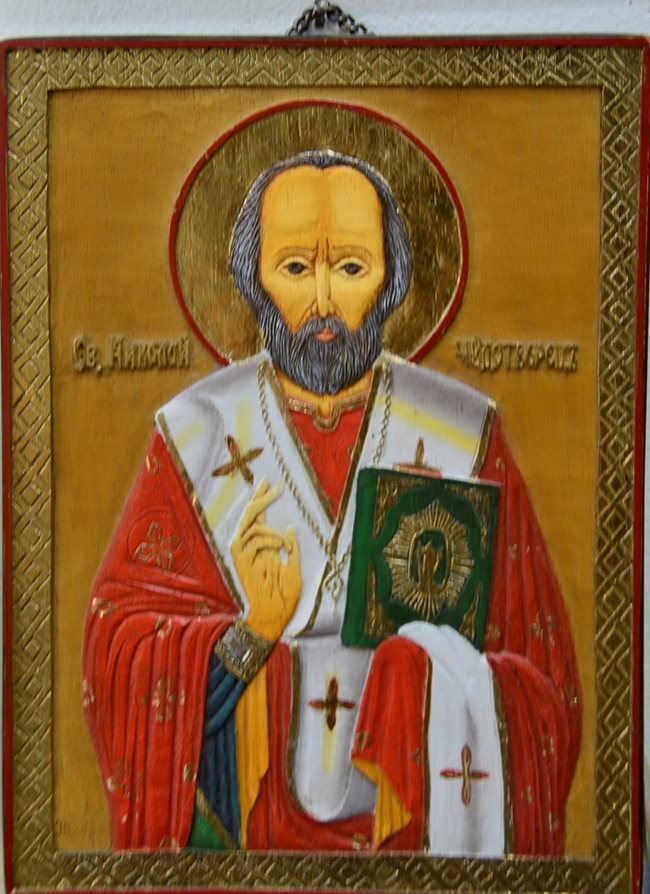 Иконата на св. Николай от Атон