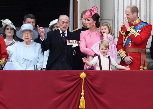 Шарлот и Джорд са деца на принц Уилям и Кейт Мидълтън