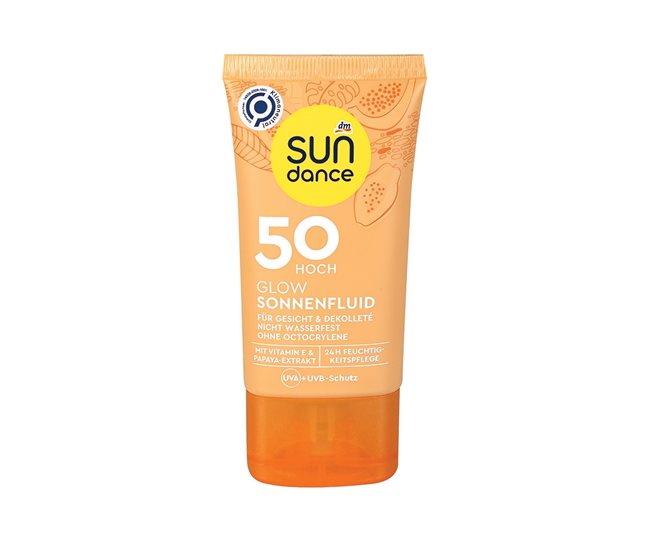 SUNDANCE Glow Слънцезащитен крем за лице SPF 50, 50 ml
