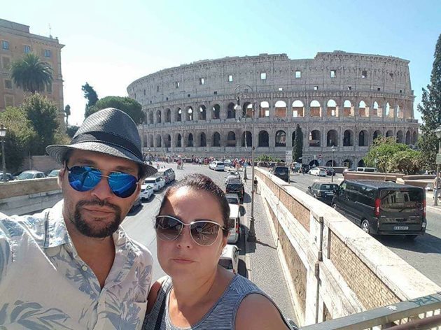 Съпрузите в Рим