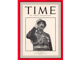 Цар Борис III не е бил фашист - виж корицата на “Тайм” точно преди 81 г.!