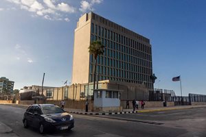 Американското посолство в кубинската столица - Хавана
СНИМКА: Ройтерс