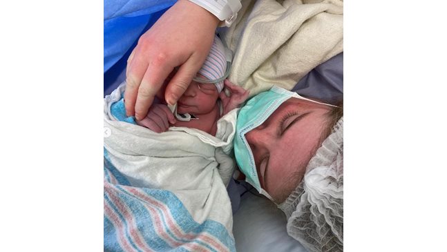 Певицата Меган Трейнър роди момченце (Снимки)