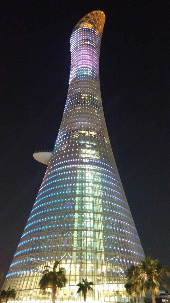 Торч тауър - най-новата архитектурна гордост на катарската столица