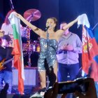 Цеца се окичи с българското знаме