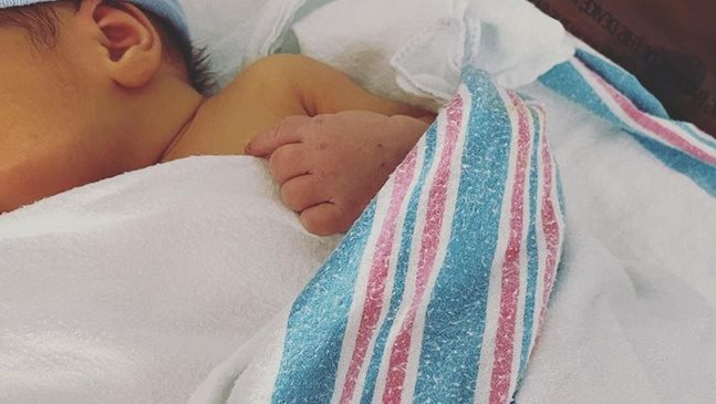 Манекенката Карли Клос роди първото си дете