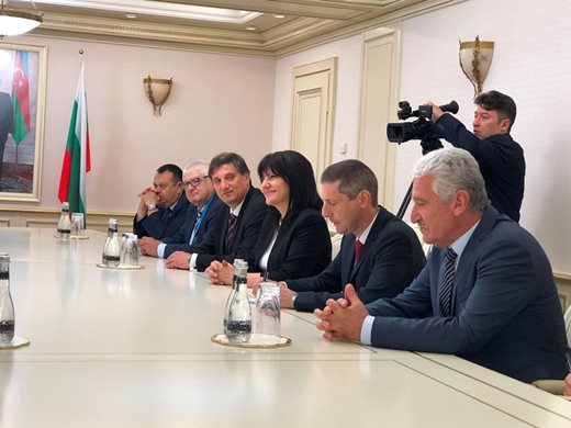 Караянчева: Баку е гарант за успешното осъществяване на Южния газов коридор