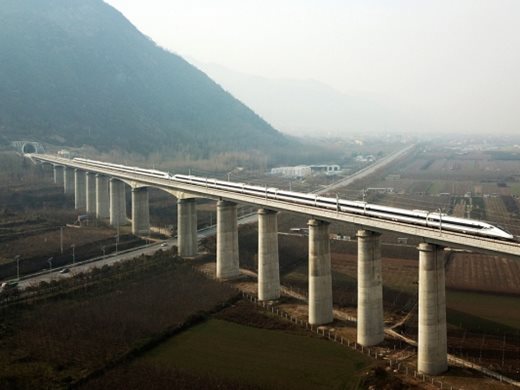 Китайска високоскоростна жп линия спечели международна награда