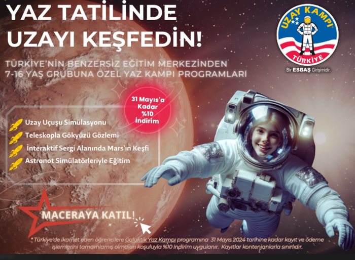 Космическият център в Измир, Турция
Кадър: Официален сайт на Space Capm Türkiye