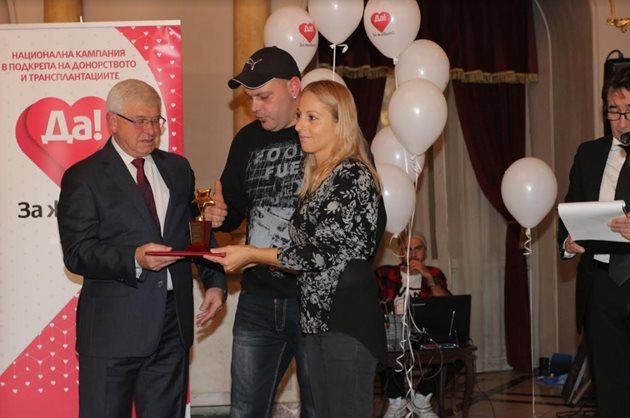 Детелина Младжова също получи звезда за благородното си решение.
