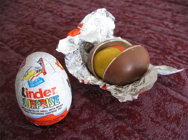 Kinder Surprise се произвеждат в завода в Полша, те няма да бъдат изтеглени от пазара. 