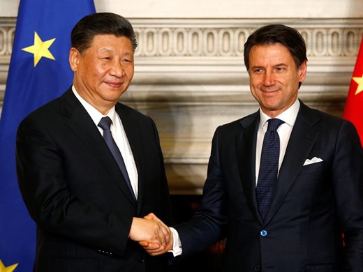 Рим и Пекин подписаха проект за "новите пътища на коприната"