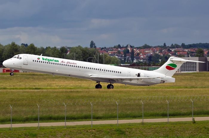 СНИМКА Инстаграм
Самолет на Bulgarian Air Charter