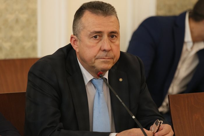 Заместник-министър Валентин Йовев СНИМКА: пресцентърът на МРРБ