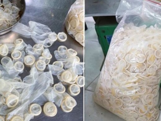 Продават презервативи втора ръка във Виетнам (Снимки)
