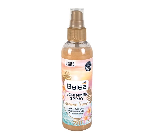 Balea Summer Sunset Спрей за тяло, с блясък, 200 ml