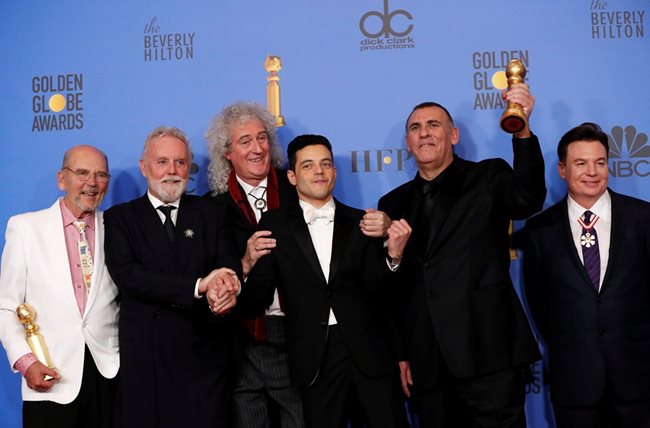 "Бохемска рапсодия" е големият победител в категорията "Най-добър филм - драма"