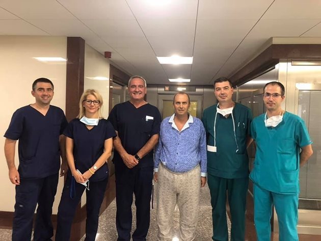 Доц. Горнев: Днес изписахме поредният пациент след успешна чернодробна трансплантация СНИМКА: фейсбук/ Radosvet Gornev
