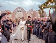 Вижте бляскавата сватба на принц Хюсеин и саудитската принцеса Раджуа ал Саиф (Снимки)