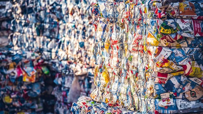 Ново съоръжение за сортиране на пластмаса бе открито тази седмица в Швеци СНИМКА: Евростат
