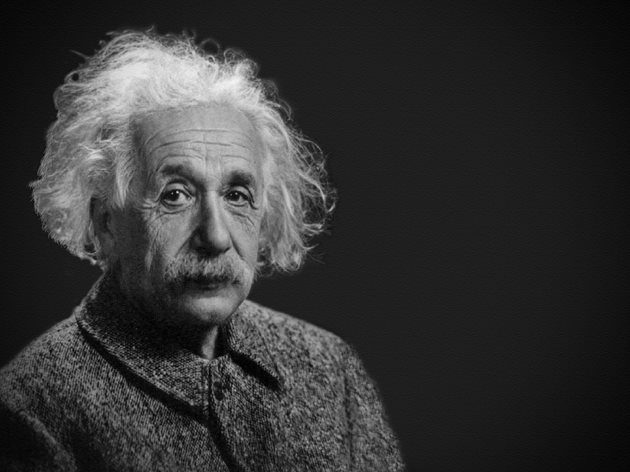 Алберт Айнщайн - физикът с побеляла коса