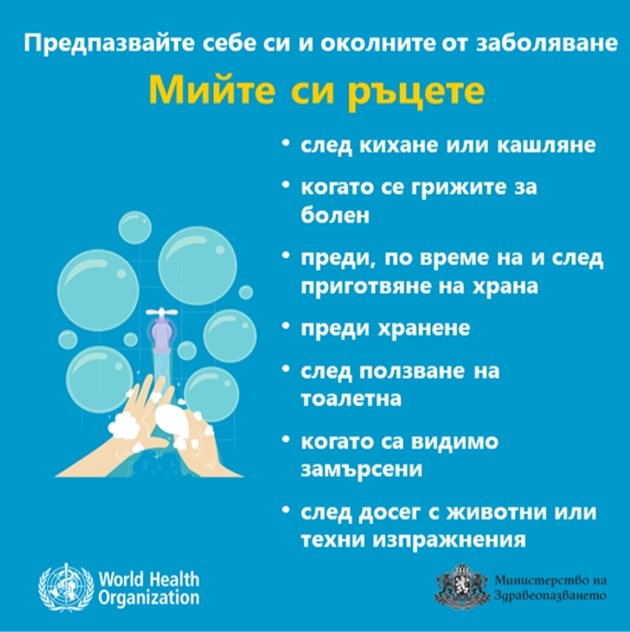 По-надолу вижте още графики със съвети как да опазим себе си и околните от коронавируса от Министерството на здравеопазването. 