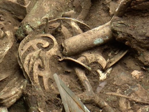 Археолозите извадиха ново бронзово дърво от руините Сансиндуей