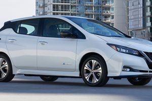 Електрическият Nissan Leaf. Снимка: Nissan