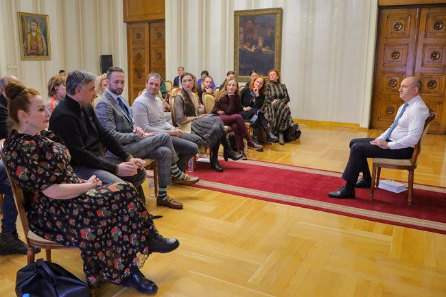 СНИМКА: Прессекретариат на президента