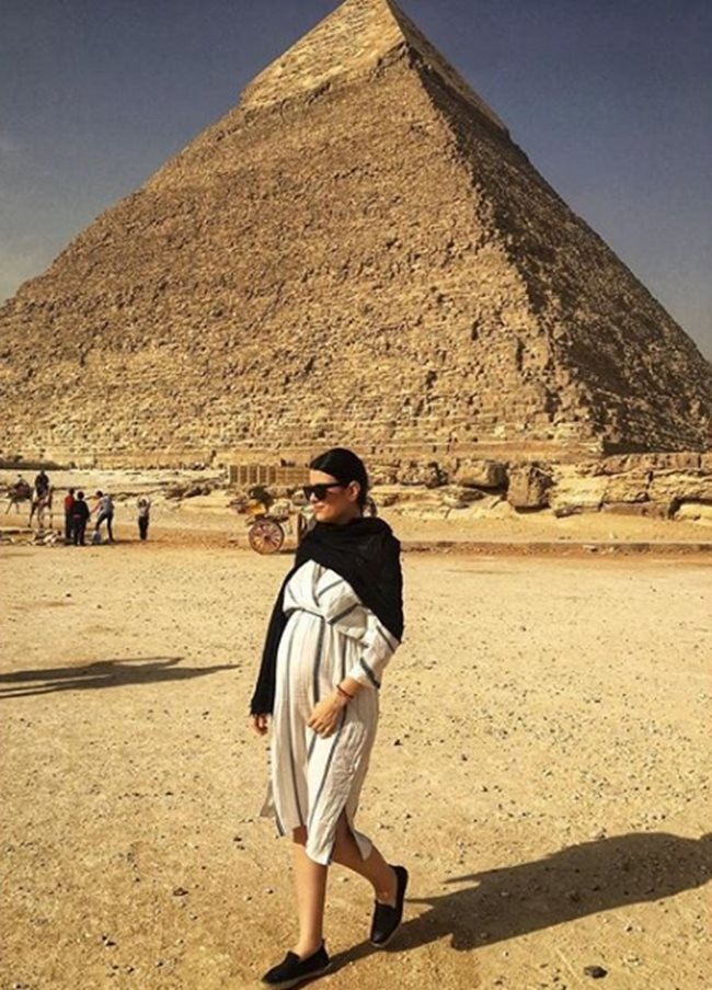 Ралица Паскалева в Египет СНИМКА: Инстаграм/ralitsapaskaleva