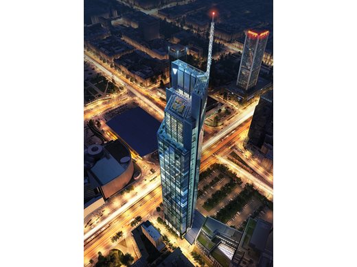 Строят 310-метров
небостъргач във Варшава