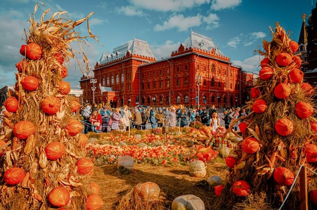 Изложението "Златна есен" е от най-силните и атрактивни в Москва