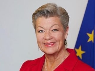 Европейският комисар по вътрешните работи Илва Йохансон идва у нас