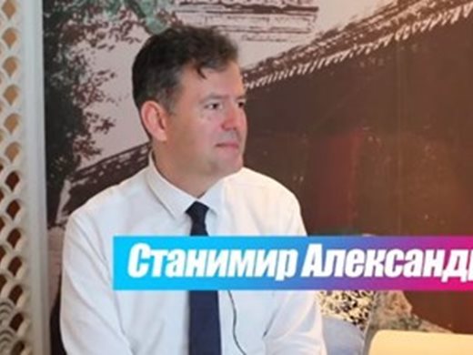 Интервю на Радио Китай със Станимир Александров