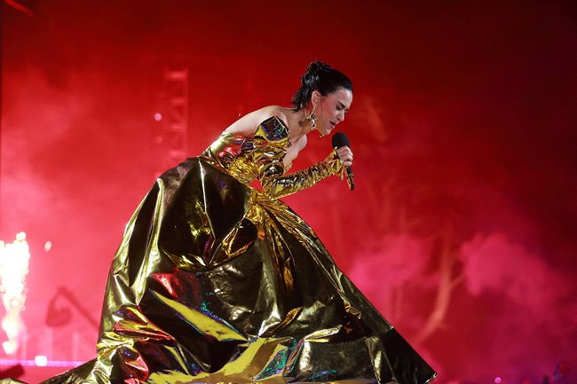 Кейти Пери беше една от главните изпълнителки на концерта на 7 май по случай коронацията.
СНИМКА: РОЙТЕРС