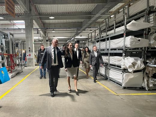 Нова инвестиция за 30 млн. лева беше открита в индустриална зона Костинброд