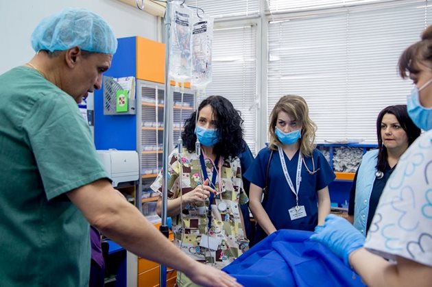 Екипите в областната болница в Търново знаят, че трябва да координират тежките случаи с реаниматор, за да се случва донорството.