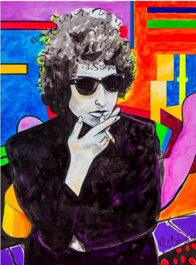 Картината с Боб Дилън бе продадена на търг за $ 1,4 млн.