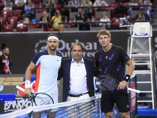 Григор Димитров и Ивашка в компилация за уникално постижение на Федерер