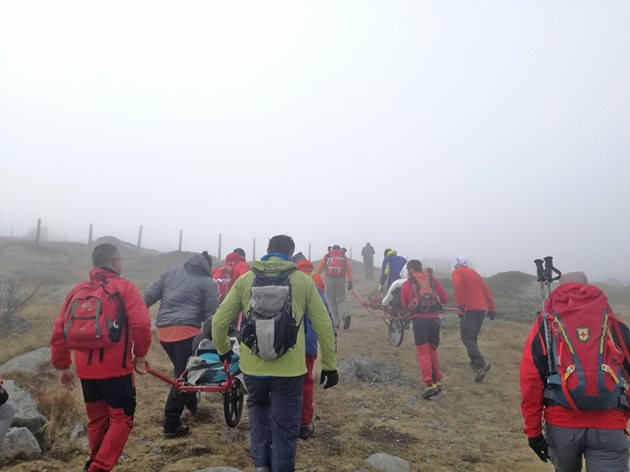 Изкачването с шейни на Черни връх ще е на смени / Снимки: Фондация "Ела и Ти“