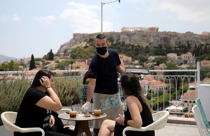 Кадър от Атина: Ройтерс