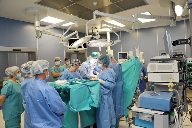 Болницата се готв за първата бъбречна трансплантация.