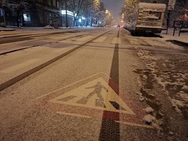 Априлска зима в София /ФОТОГАЛЕРИЯ/