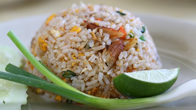 Зеленчуков ориз със соев сос