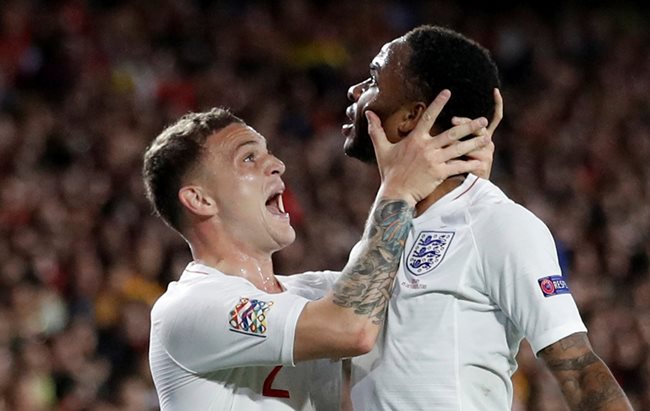 Англия показа страхотен футбол през първото полувреме в Севиля