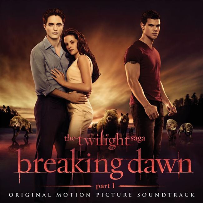 Саундтракът The Twilight Saga: Breaking Dawn – Part 1 Original Motion Picture Soundtrack към филма The Twilight Saga: Breaking Dawn – Part 1 ще бъде на музикалния пазар от Орфей Мюзик, изключителен лицензиант на Warner Music International