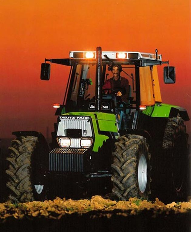 1989 г. Започва производството на трактори AGROSTAR, оборудвани с най-безшумната в света картина. Мощност 88-143 к.с.